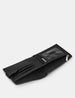 Black Leather Wallet With Tab