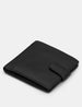 Black Leather Wallet With Tab