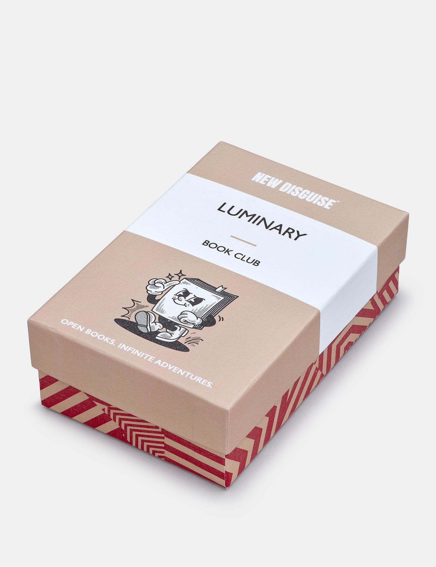 Luminary Book Club Zip Top Purse