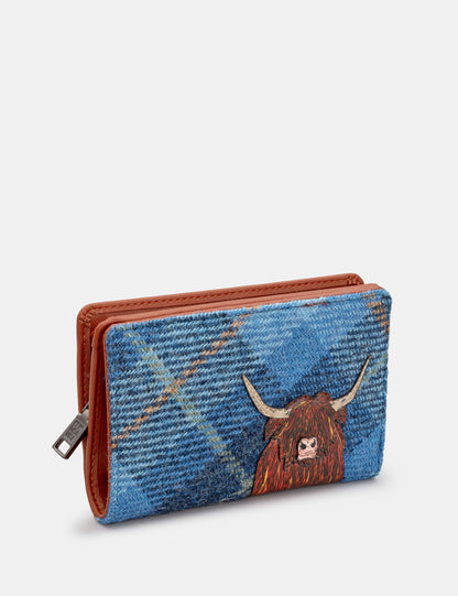 Highland Cow Flap Over Purse