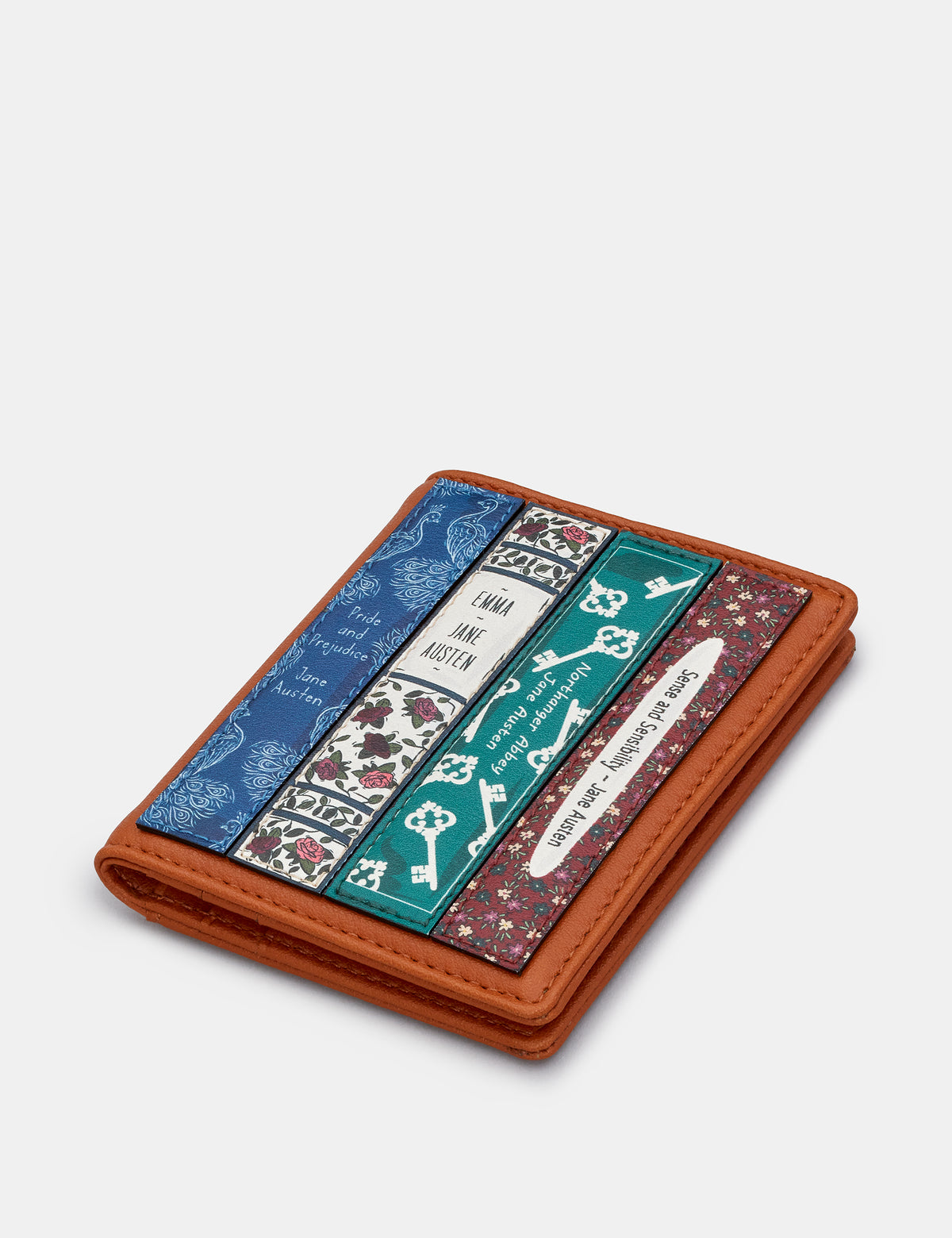 Jane Austen Book Club Flap Over Card Holder