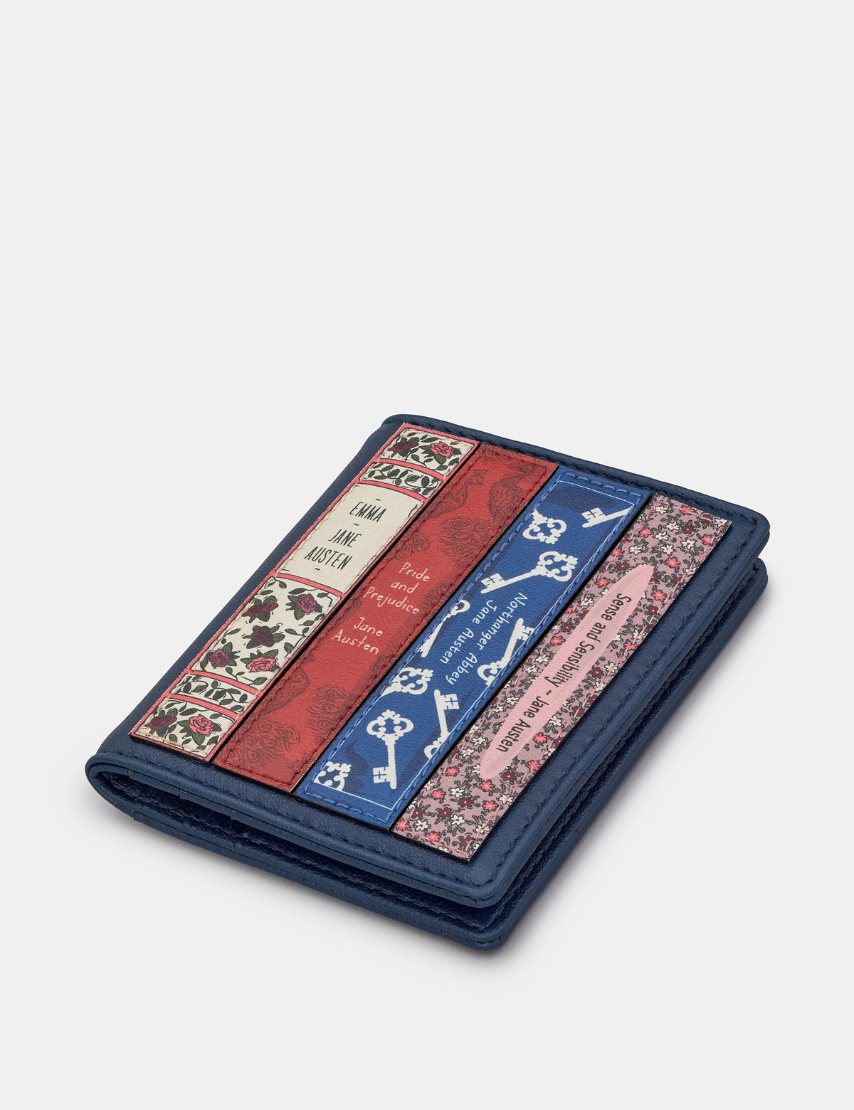 Jane Austen Book Club Flap Over Card Holder