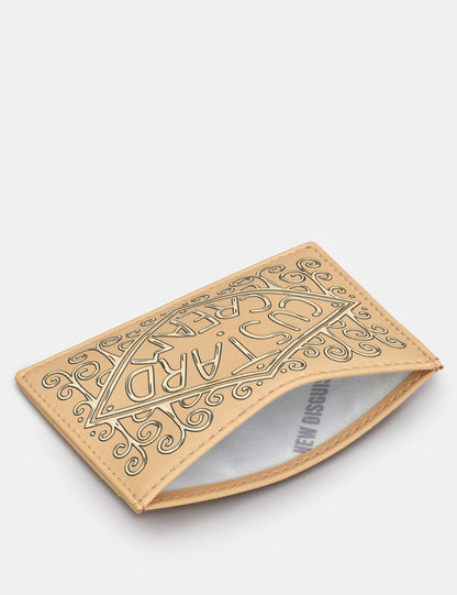 Custard Cream Card Holder
