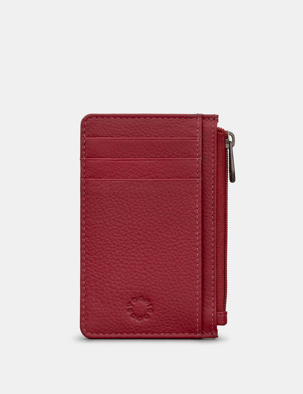 Zip Top Morton Leather Card Holder [SALE]