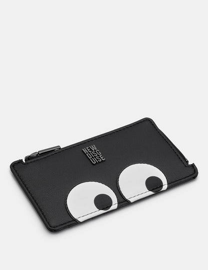 Peekaboo Eyes Zip Card Holder | Purse