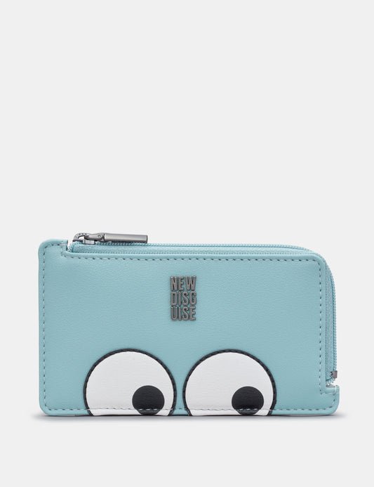 Peekaboo Eyes Zip Card Holder | Purse
