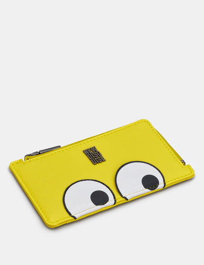 Peekaboo Eyes Zip Card Holder | Purse