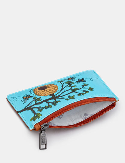 Scribble Street Bees Zip Card Holder | Purse