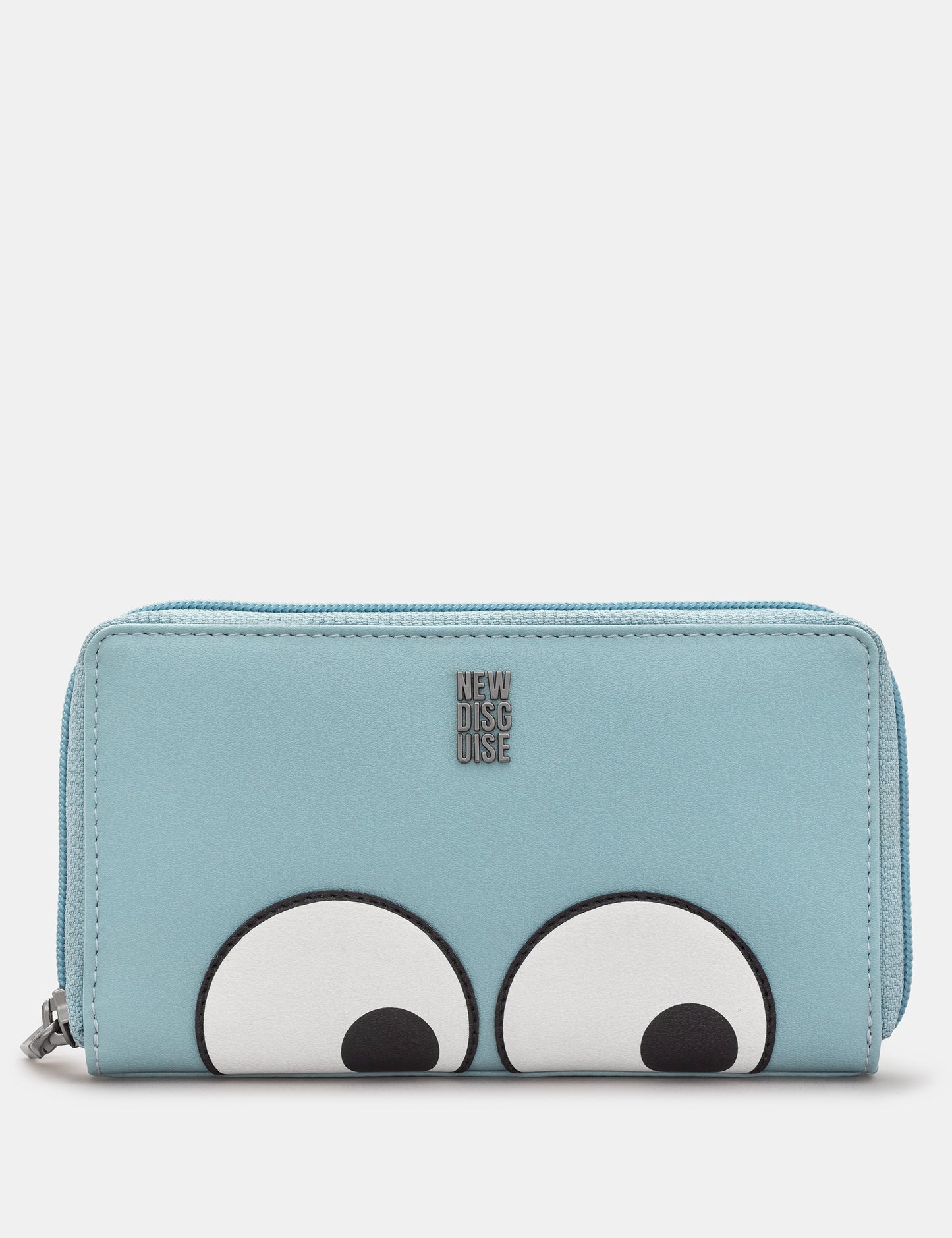 Peekaboo Eyes Zip Round Purse