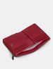 Jackson Flap Over Cherry Red Leather Purse