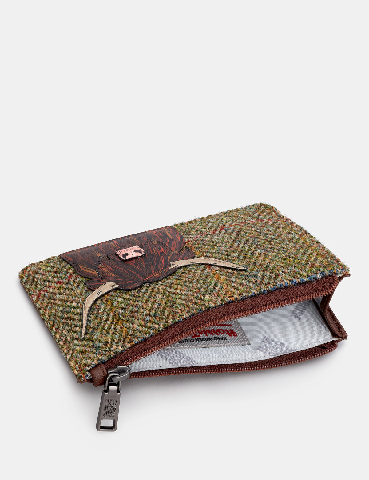 Highland Cow Zip Top Purse