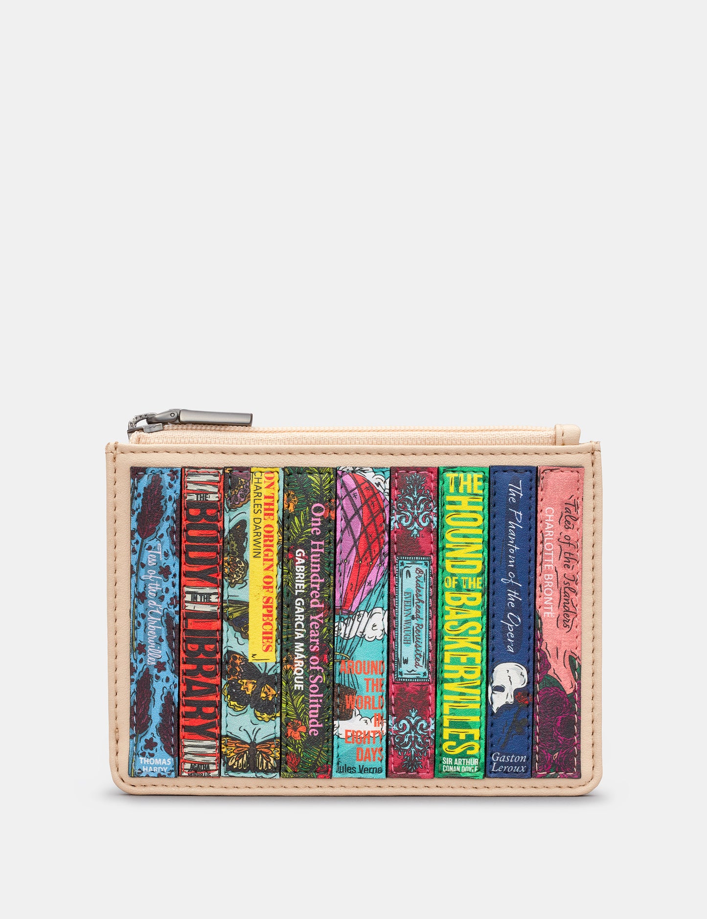 Champagne Classics Book Club Zip Top Purse