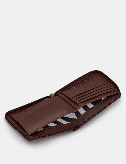 Bertram Zip Round Wallet