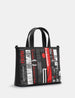 Horror Bookworm Library Black Leather Grab Bag