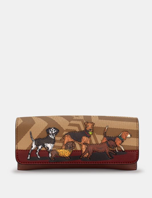 Dog Walk Glasses Case
