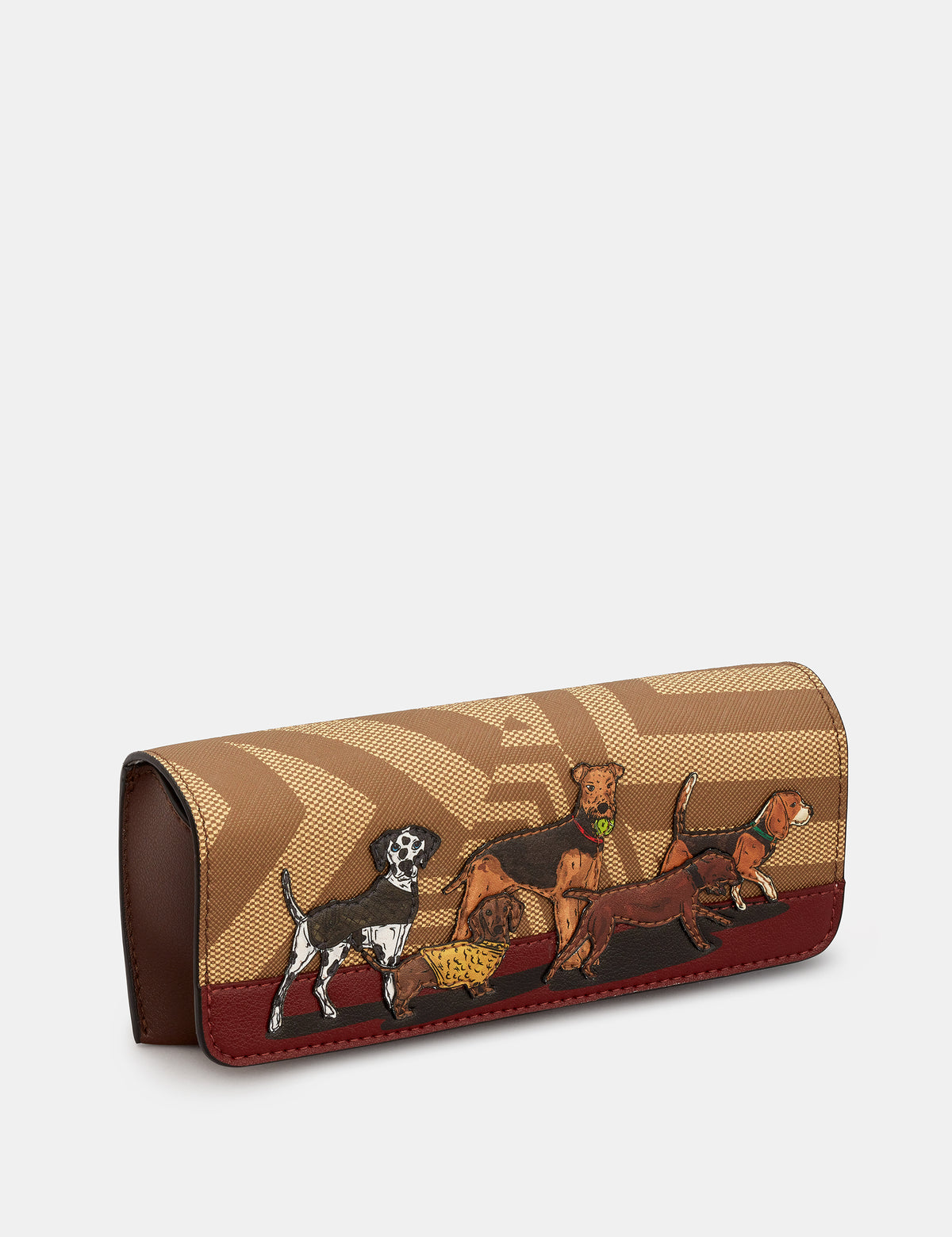 Dog Walk Glasses Case