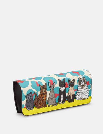 Cat Club Glasses Case