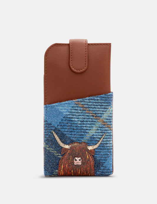 Highland Cow Glasses Case