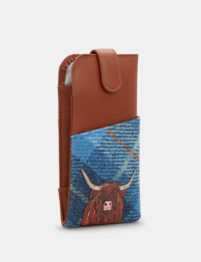Highland Cow Glasses Case