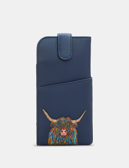 Highland Cow Glasses Case