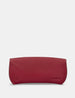 Atlantic Cherry Red Leather Glasses Case