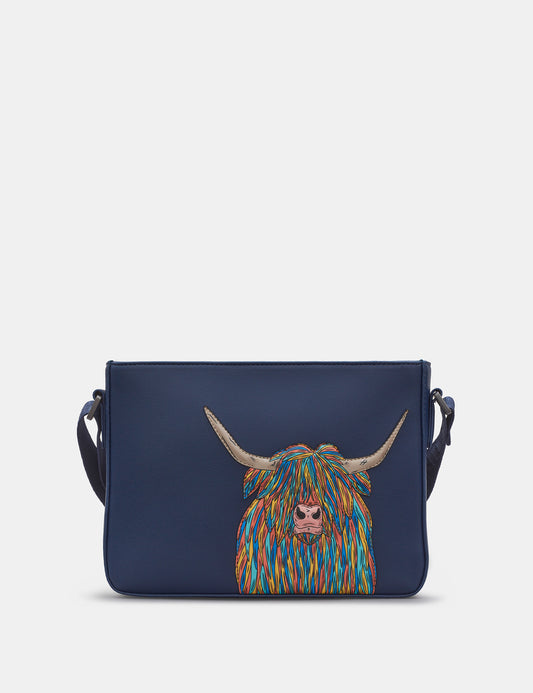 Highland Cow Cross Body Bag