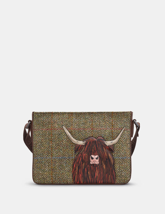 Highland Cow Cross Body Bag
