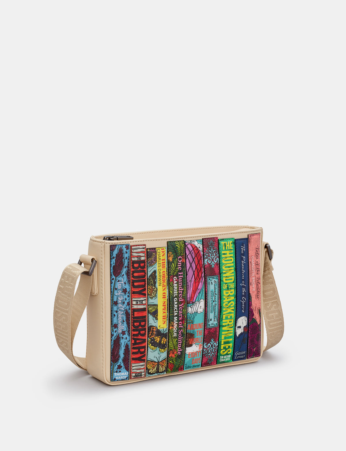 Champagne Classics Book Club Cross Body Bag