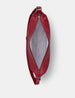 Dolton Cherry Red Leather Hobo Bag