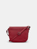 Clarendon Flap Over Leather Cross Body Bag