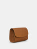 Newham Brown Leather Cross Body Satchel Bag