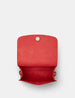 Newham Red Leather Cross Body Satchel Bag