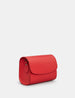 Newham Red Leather Cross Body Satchel Bag