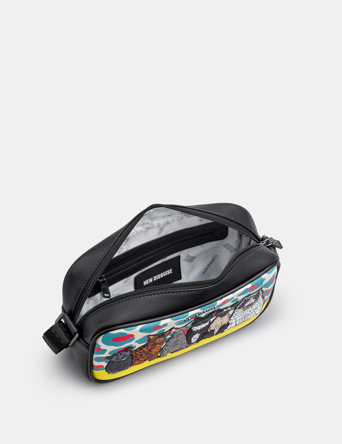 Cat Club Cross Body Bag