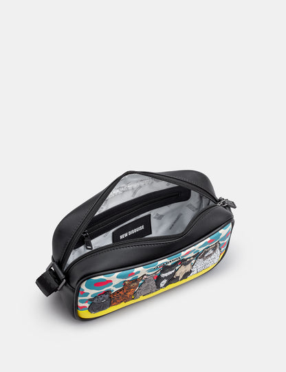 Cat Club Cross Body Bag