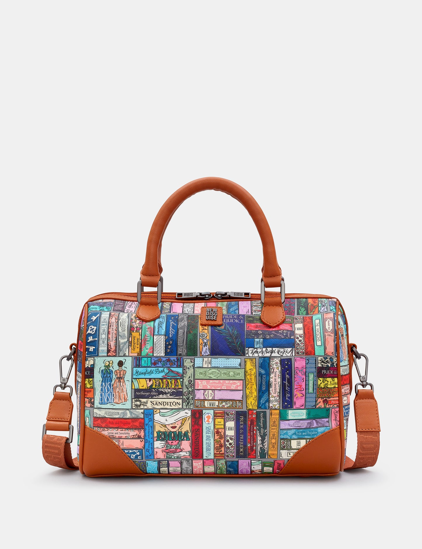 Jane Austen Library Bowler Bag