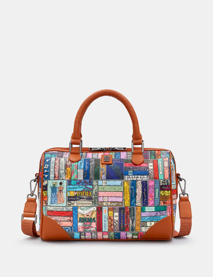 Jane Austen Library Bowler Bag