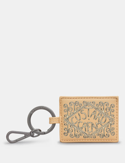 Custard Cream Keyring / Charm