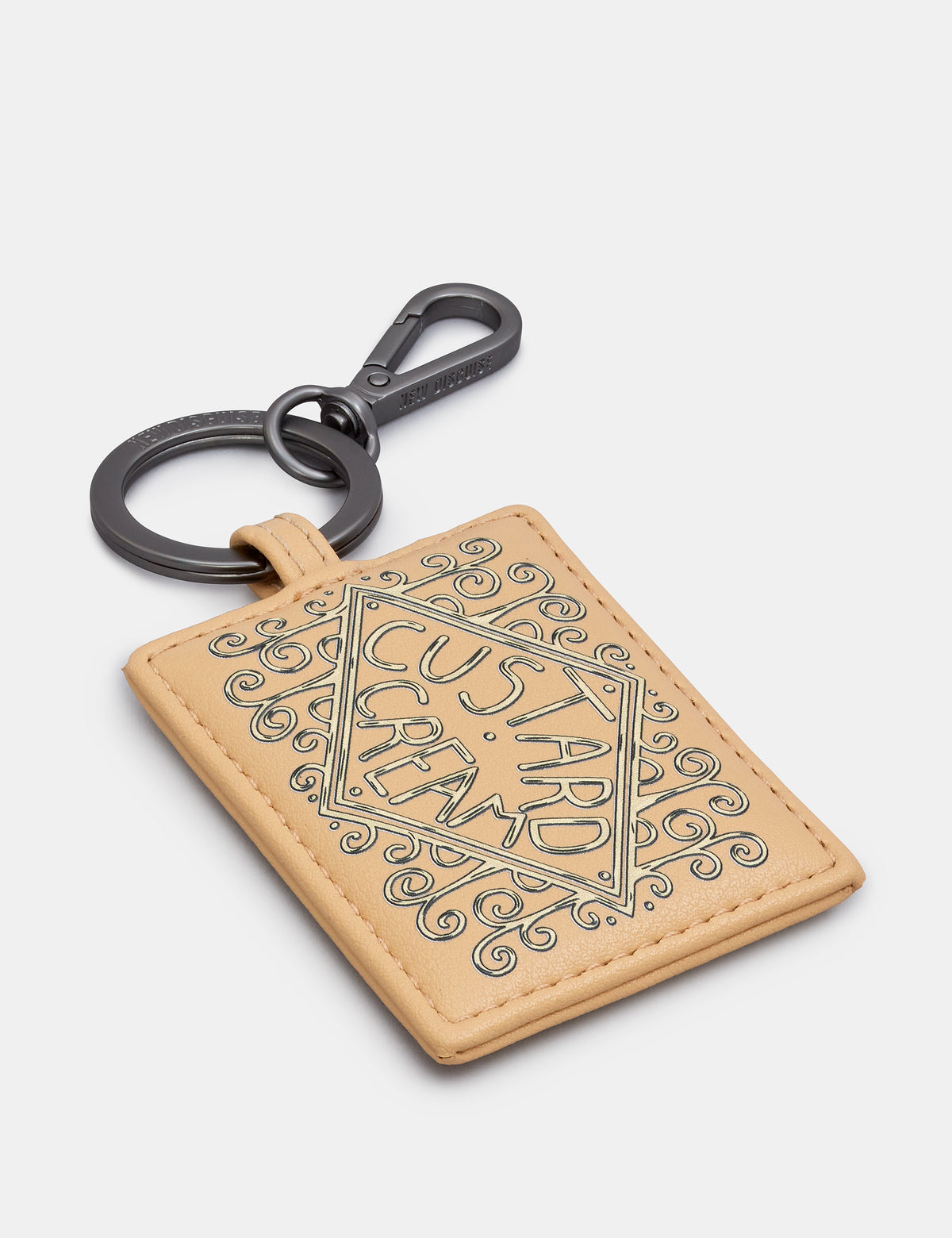 Custard Cream Keyring / Charm