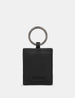 Horror Bookworm Library Black Leather Keyring