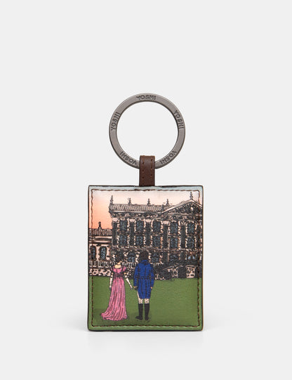 Jane Austen Pemberley 1813 Leather Keyring