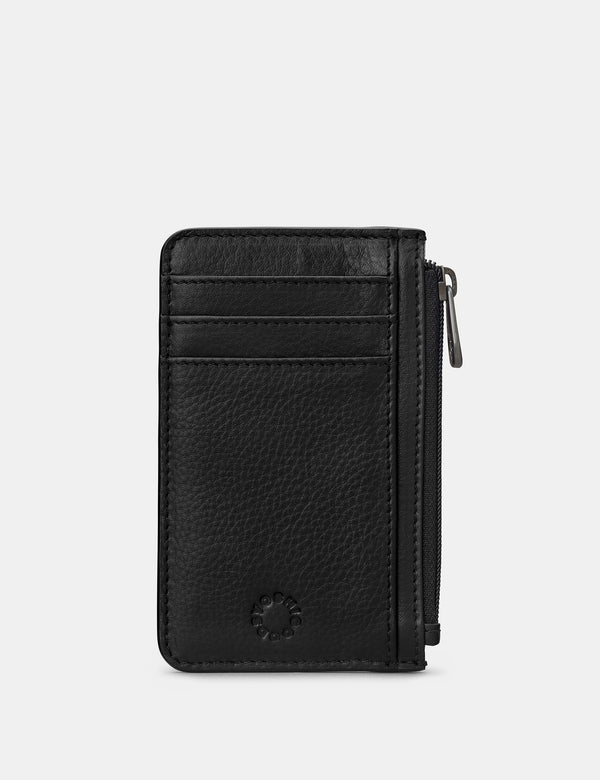 Zip Top Morton Leather Card Holder